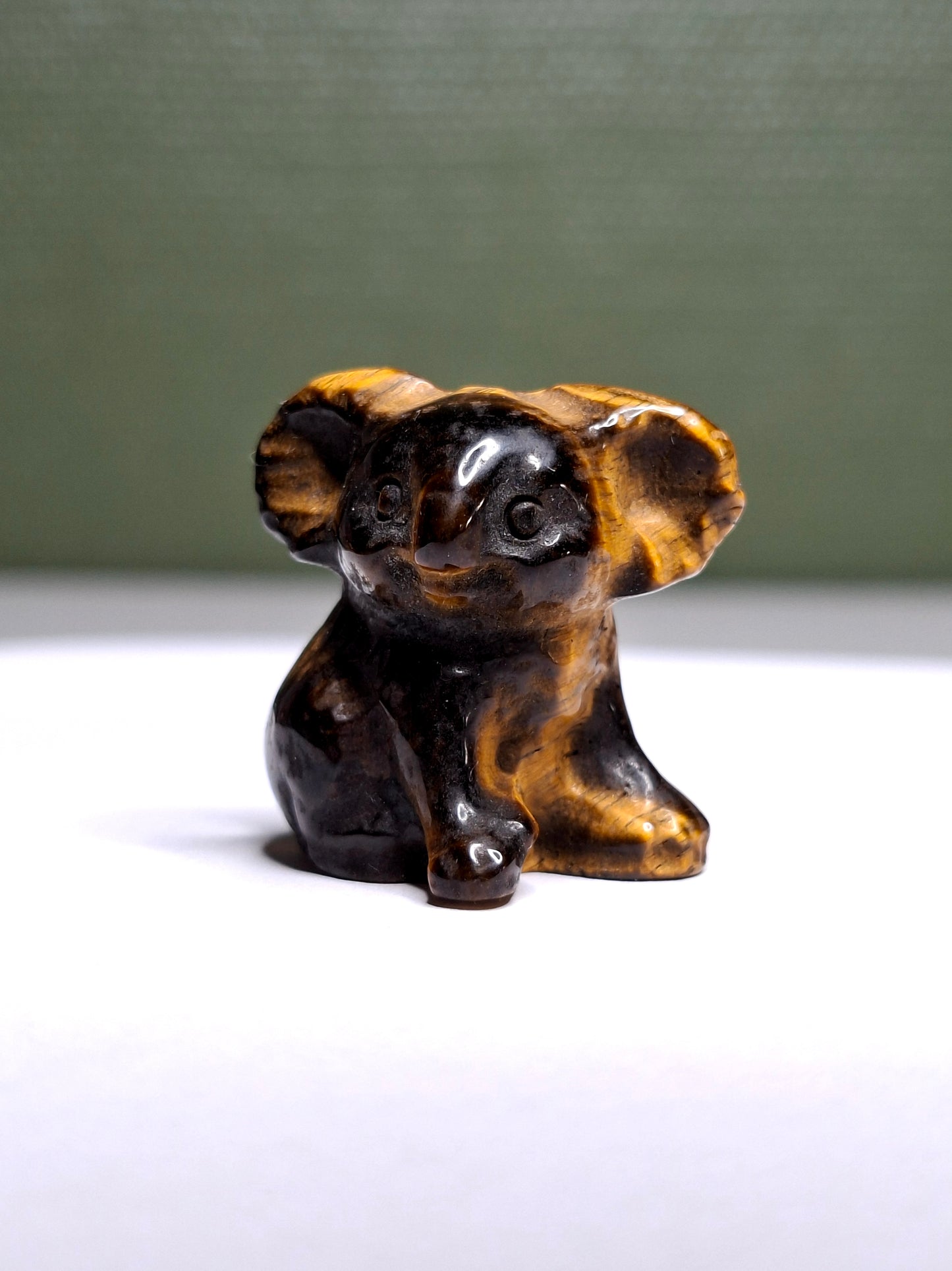 NOUVEAU - Koala en œil de tigre