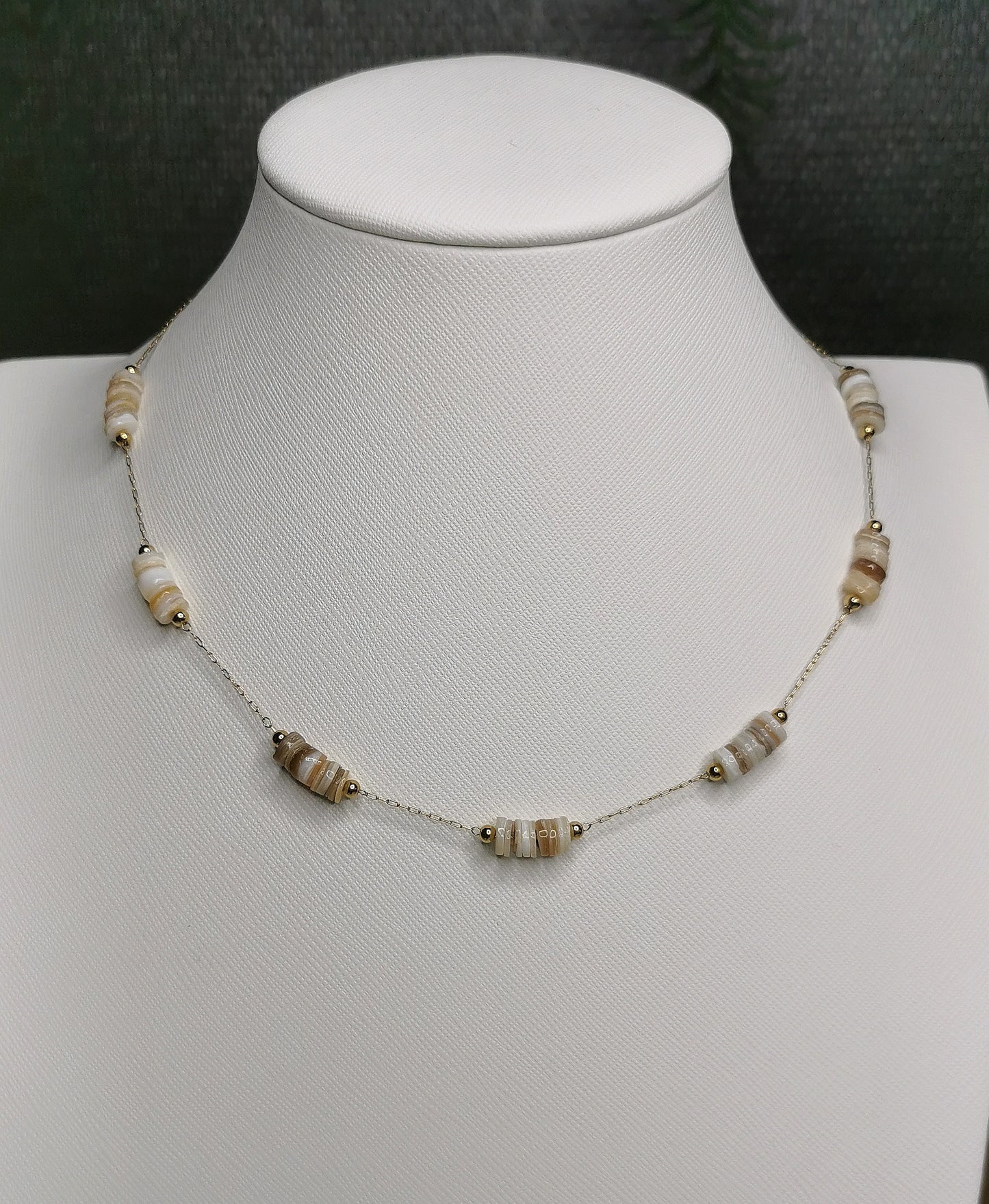 NOUVEAU - Collier en nacre