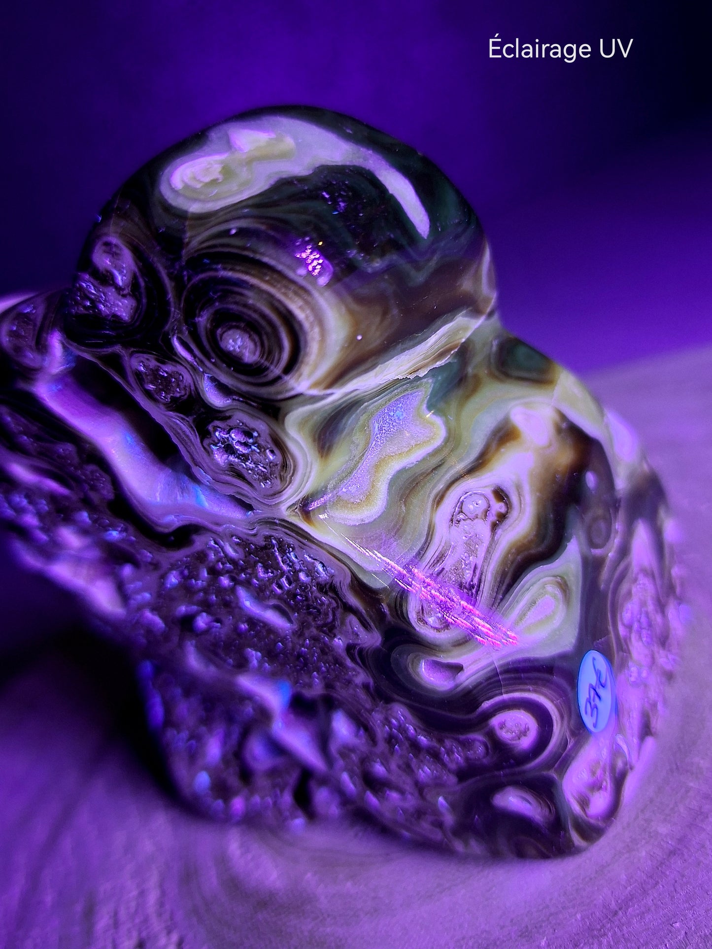 NOUVEAU - Forme libre en calcite chocolat