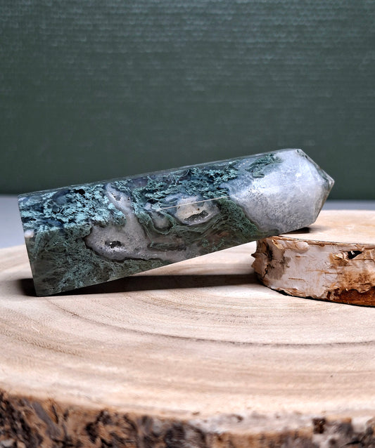 NOUVEAU - Tour en agate fleur