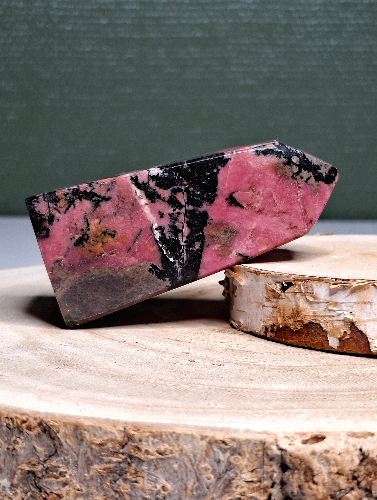 NOUVEAU - Tour en rhodonite