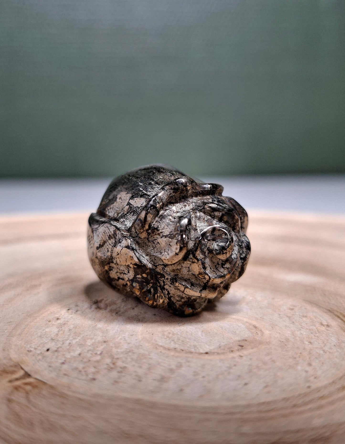 NOUVEAU - Rose en pyrite