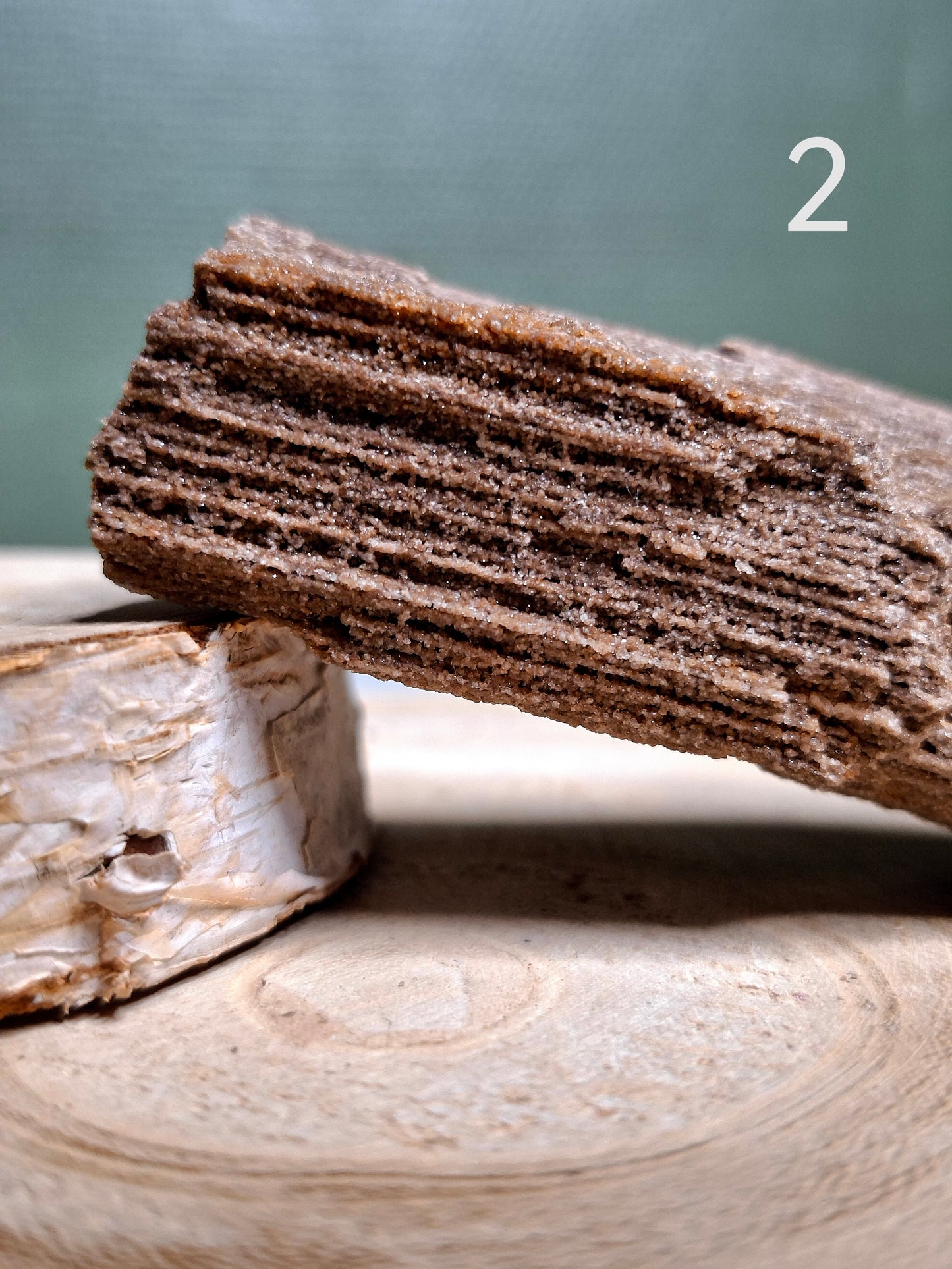 NOUVEAU - Pierre brute en bois pétrifié