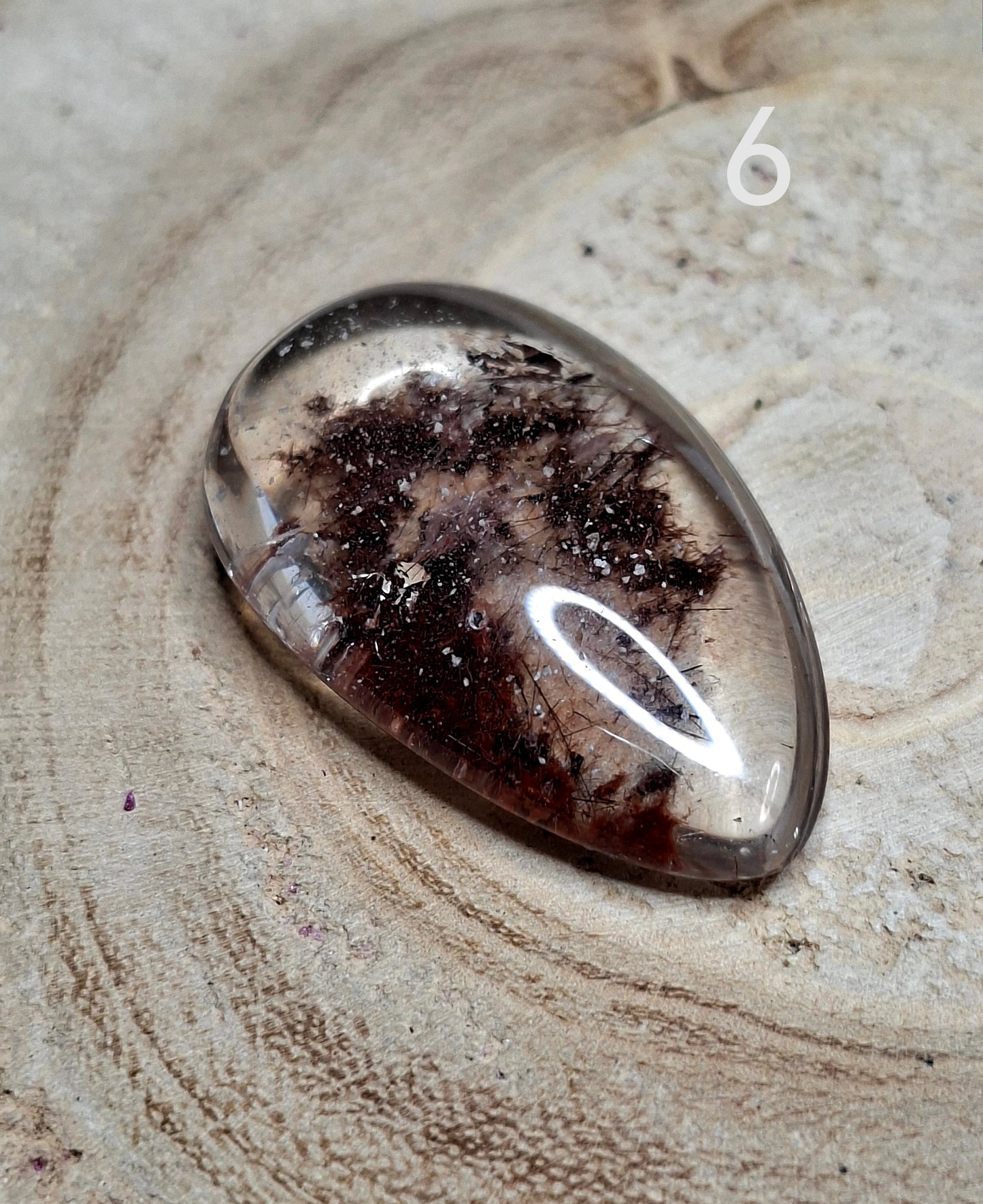 NOUVEAU - Goutte et rectangle en lodolite