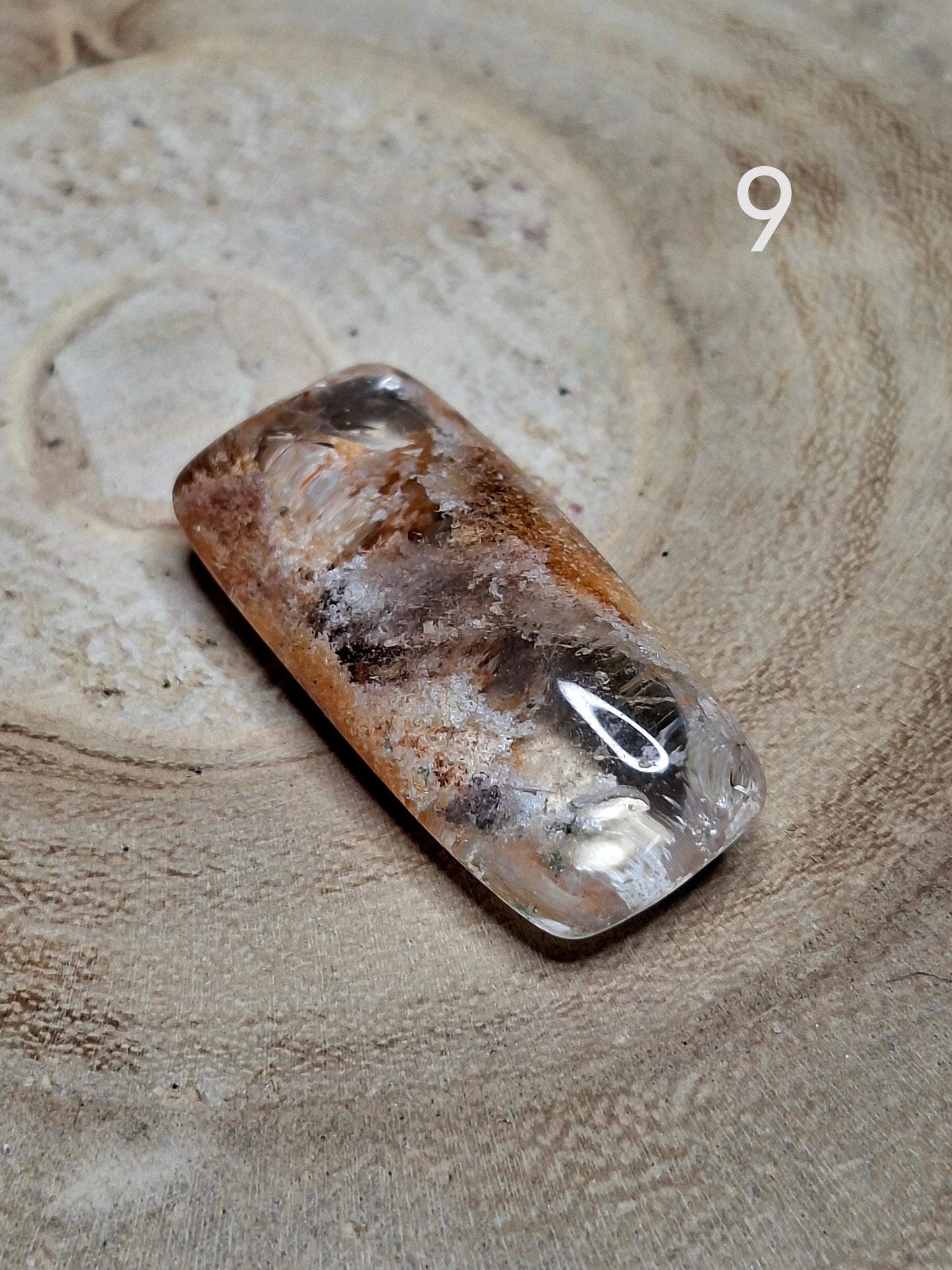 NOUVEAU - Goutte et rectangle en lodolite