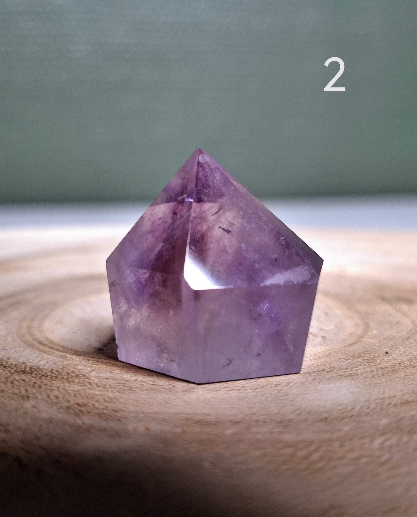 NOUVEAU - Pointe en améthyste