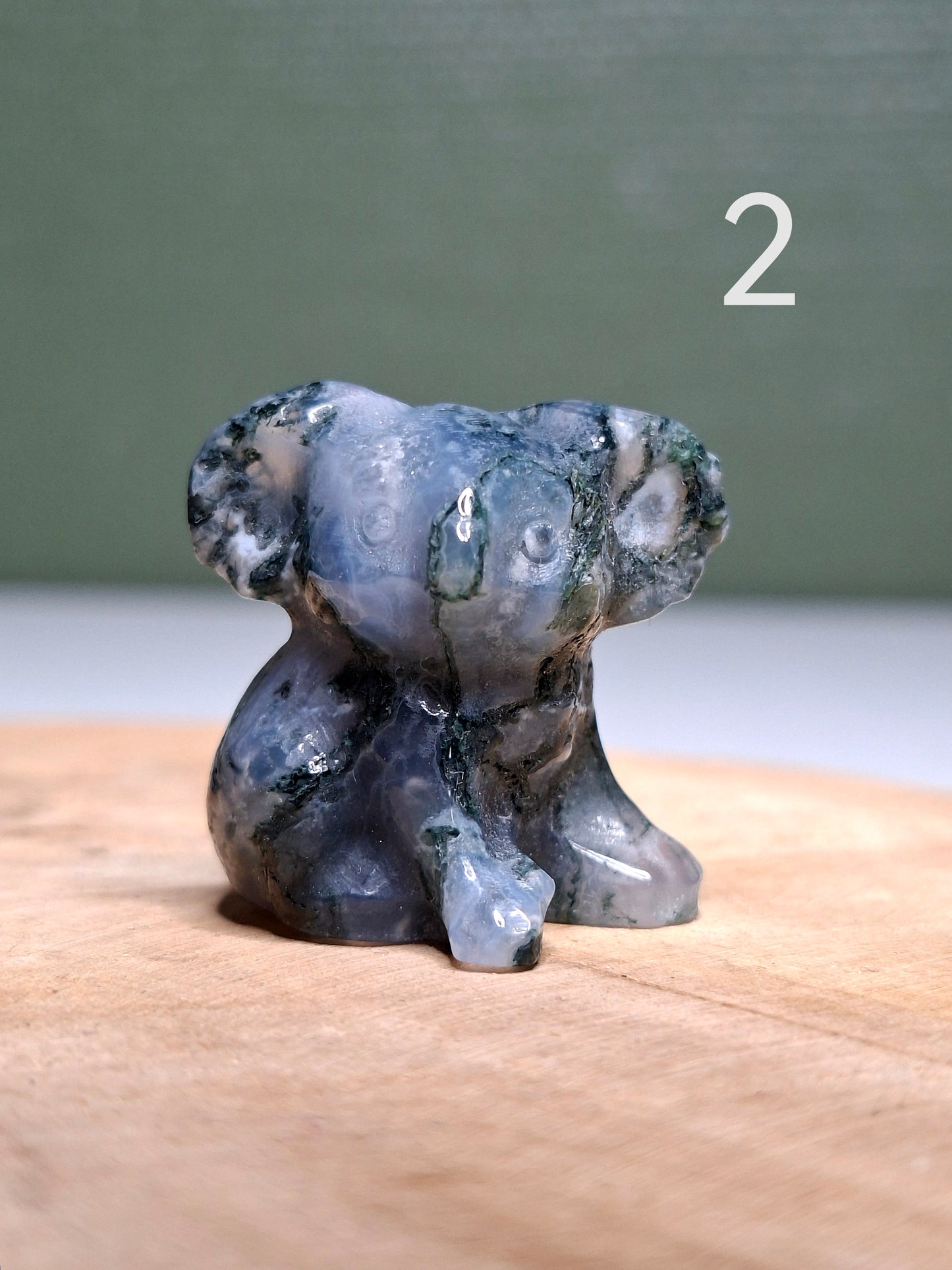 NOUVEAU - Koala en agate mousse