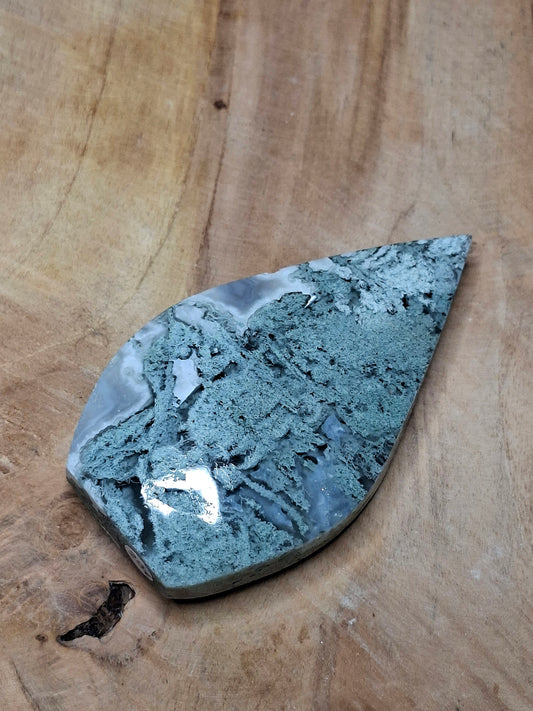 NOUVEAU - Flamme en agate mousse