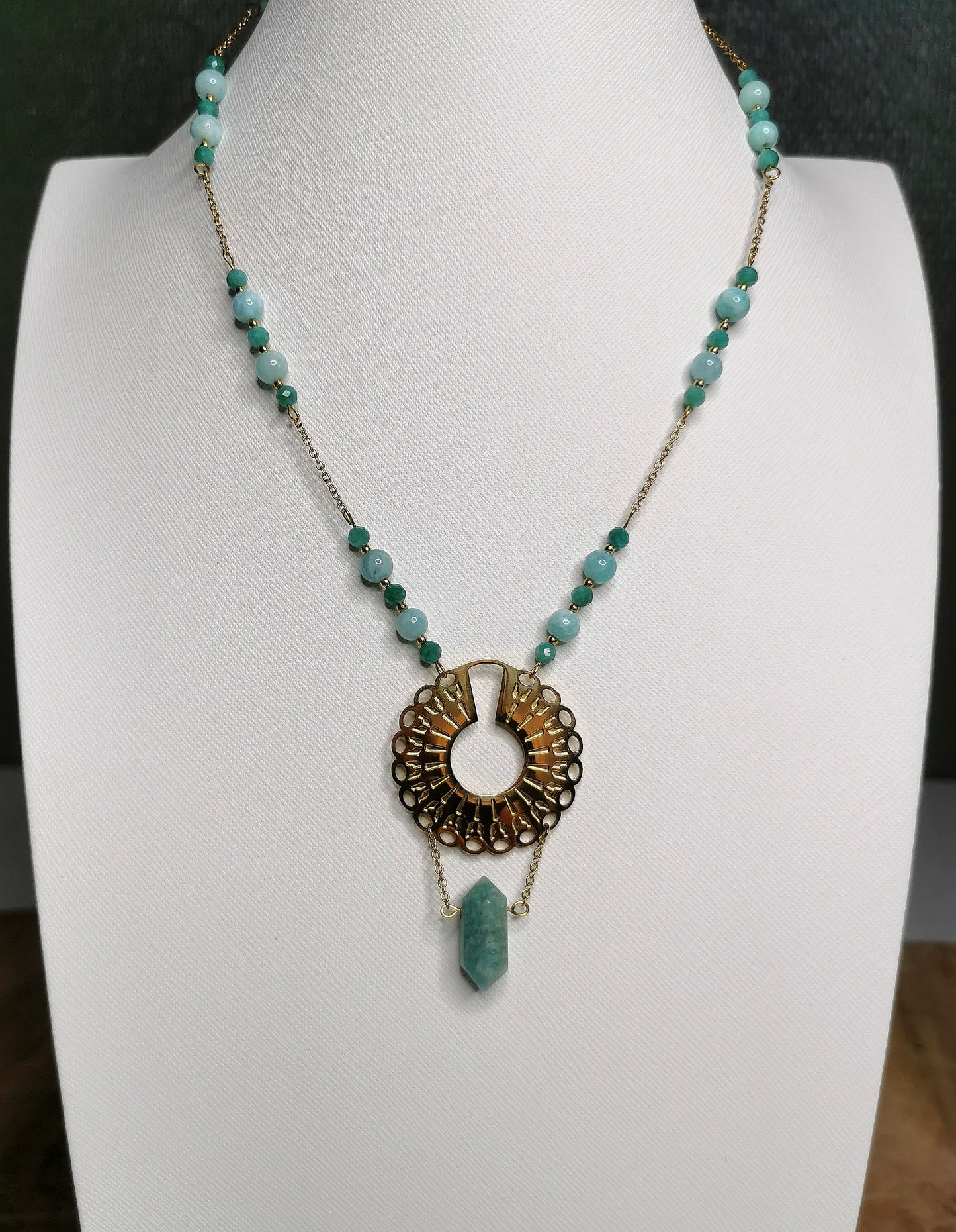 NOUVEAU - Collier en amazonite [Pièce unique]