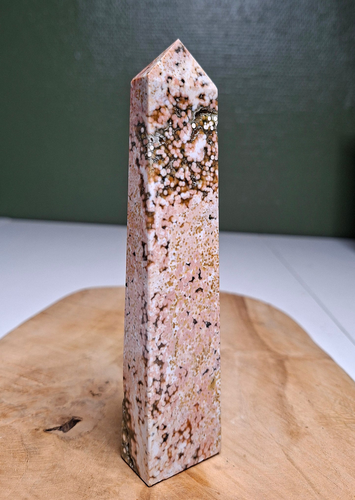 NOUVEAU - Tour en jaspe océan