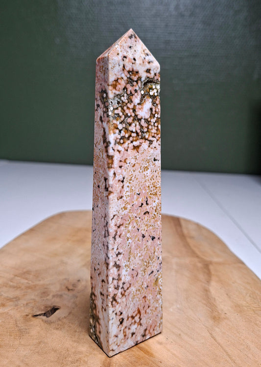 NOUVEAU - Tour en jaspe océan