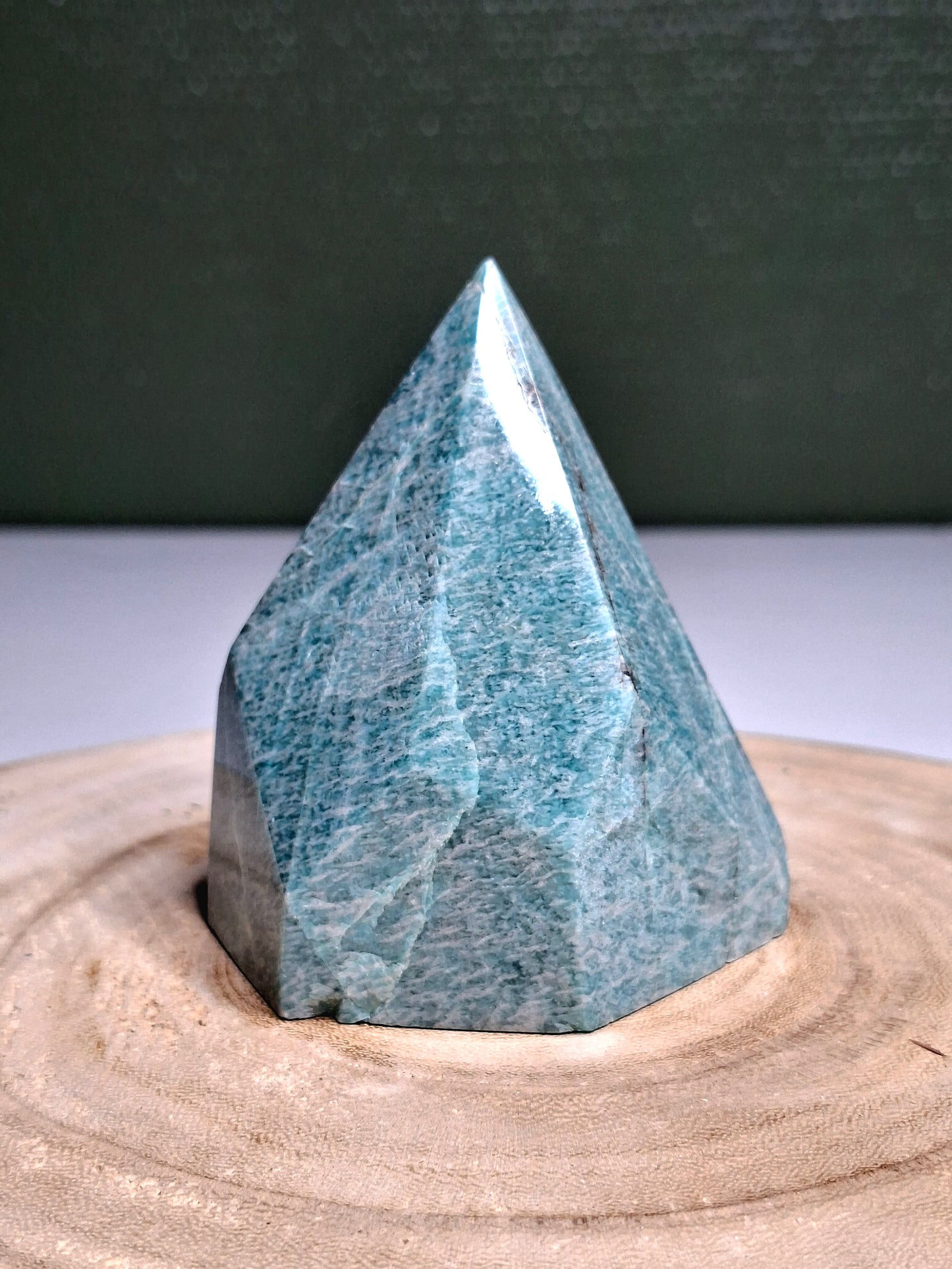 NOUVEAU - Pointe en amazonite