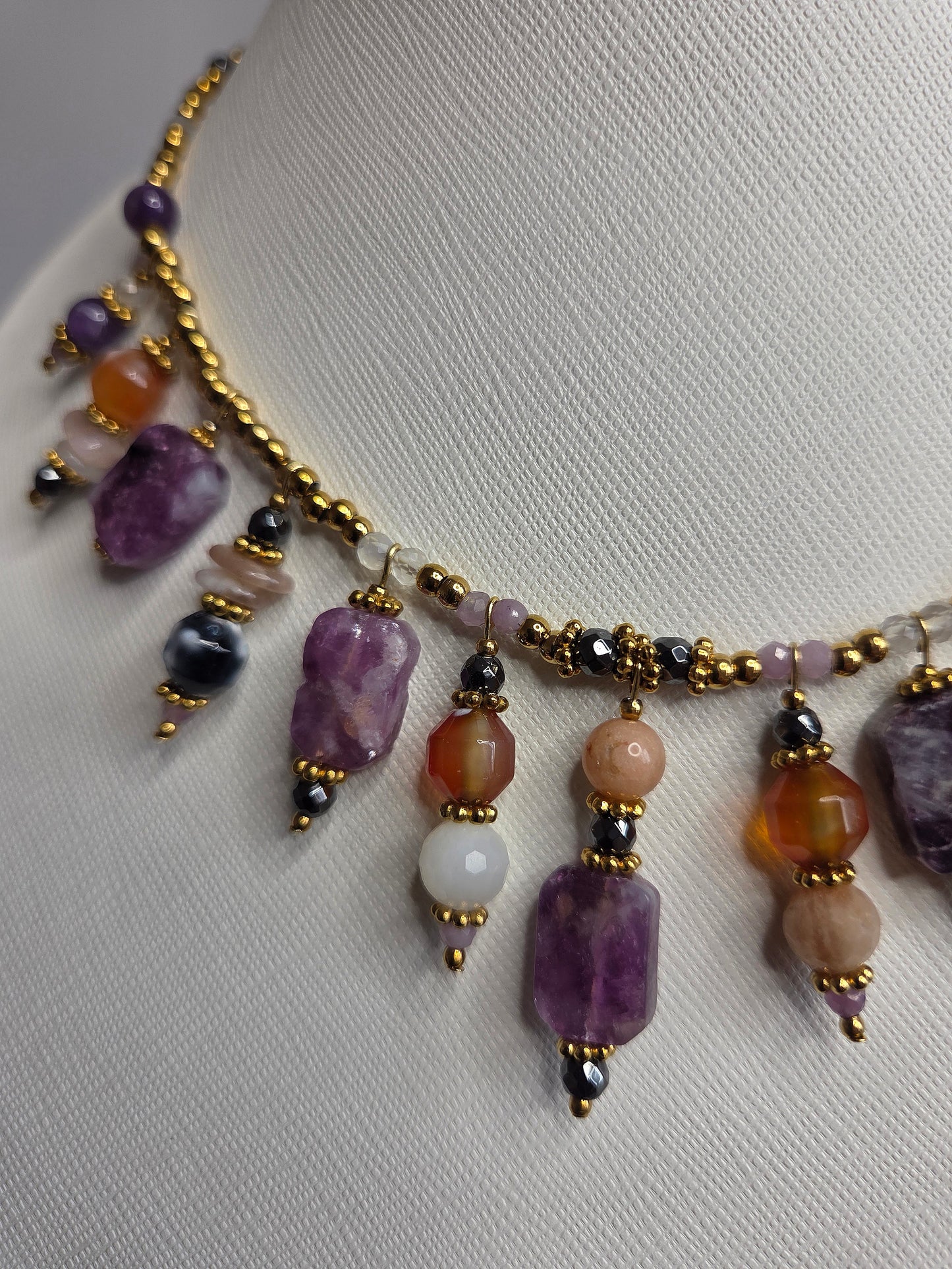 NOUVEAU - Collier soleil "apaisement" [collection Bohème]