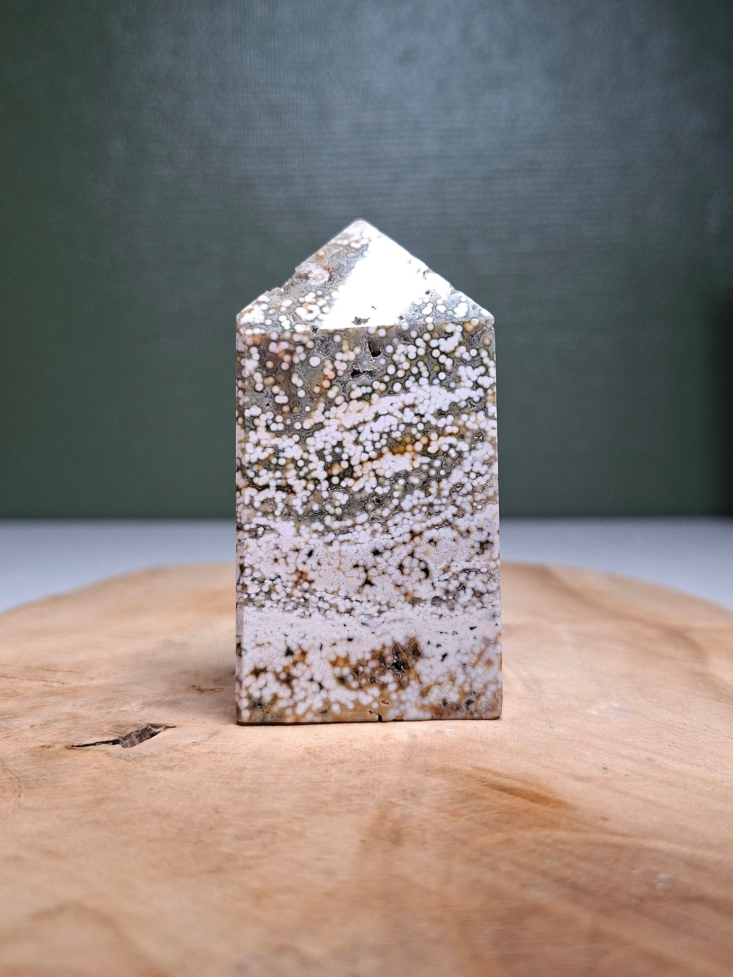 NOUVEAU - Tour en jaspe océan