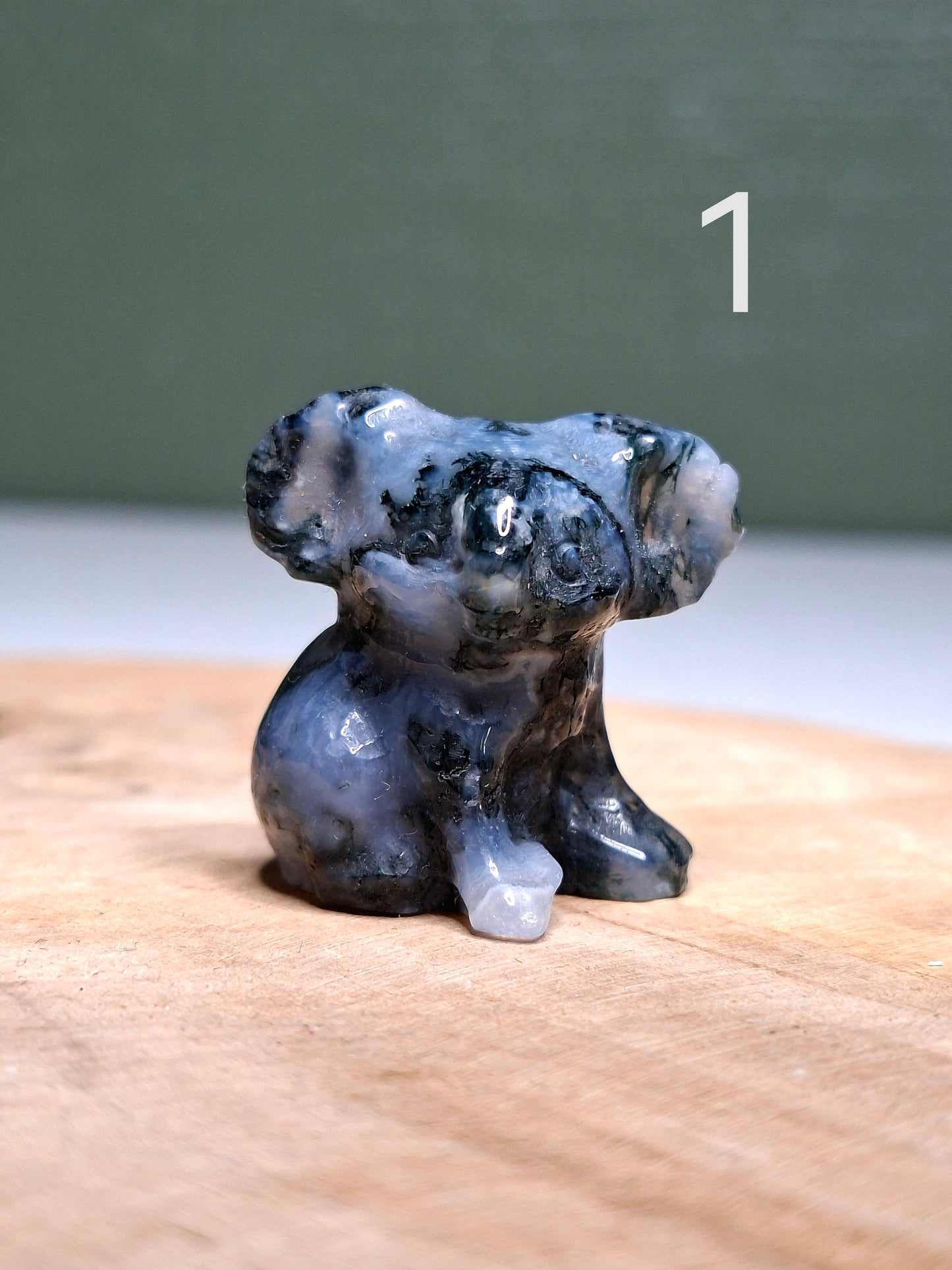 NOUVEAU - Koala en agate mousse