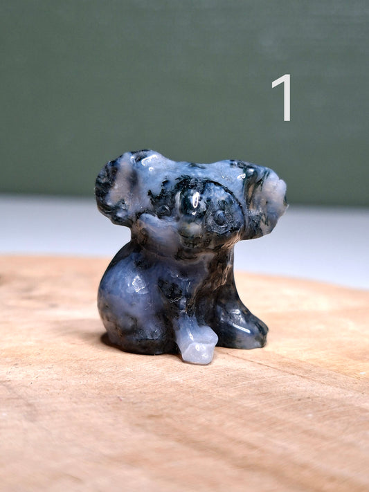 NOUVEAU - Koala en agate mousse