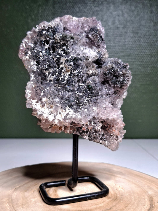 NOUVEAU - Druse en zéolithe sur support