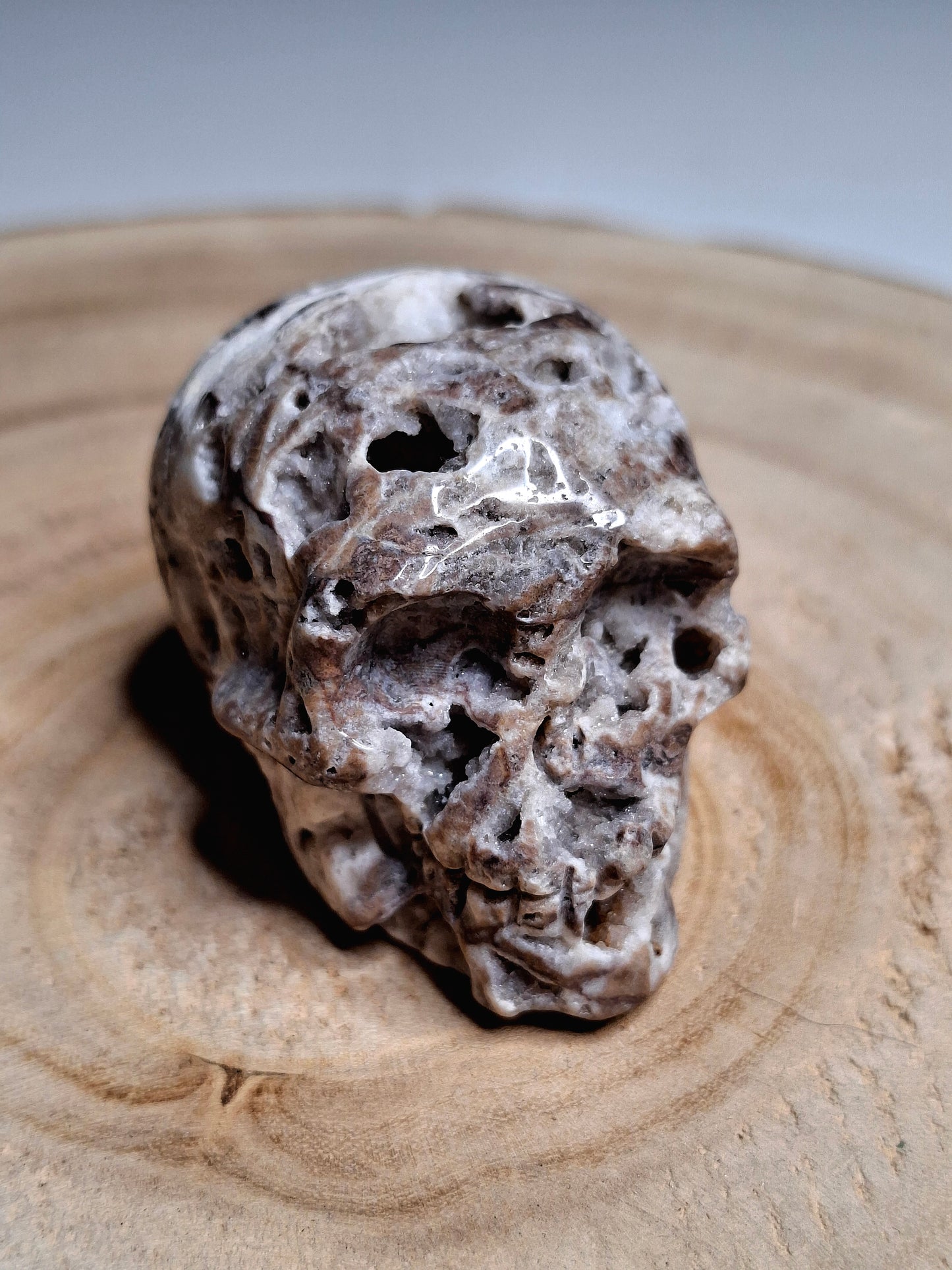 NOUVEAU : Crâne en sphalérite