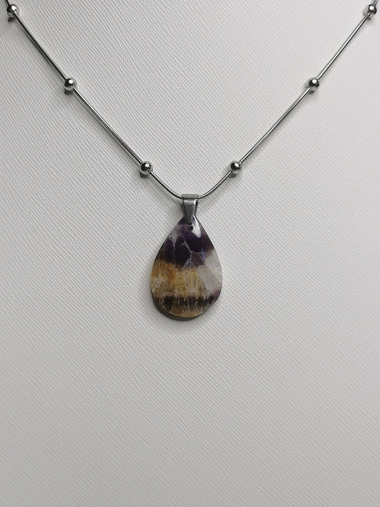 NOUVEAU - Pendentif en améthyste d'Indonésie