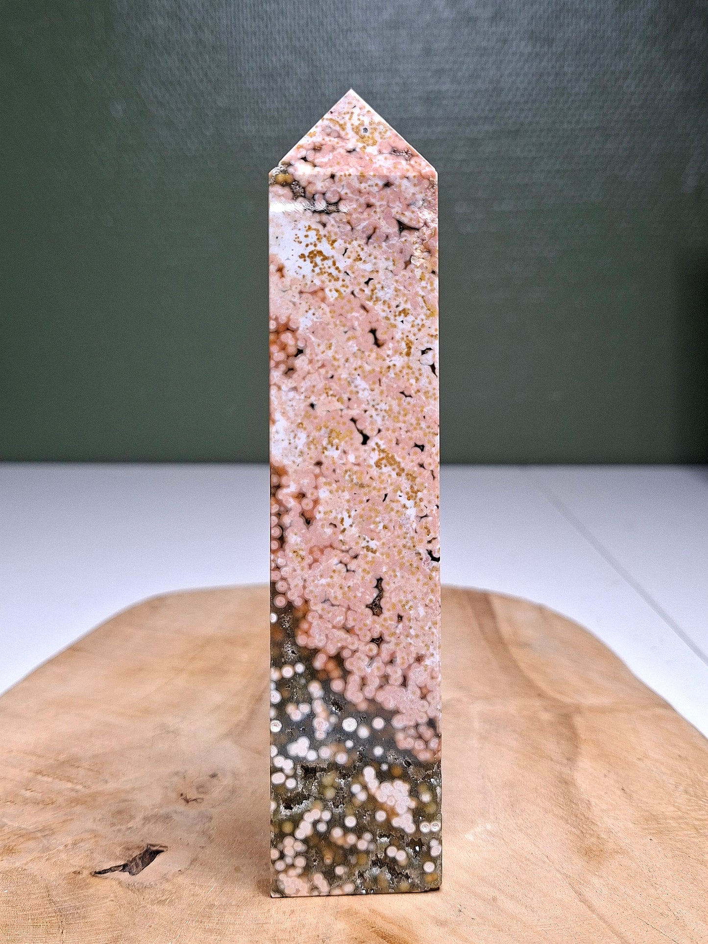 NOUVEAU - Tour en jaspe océan