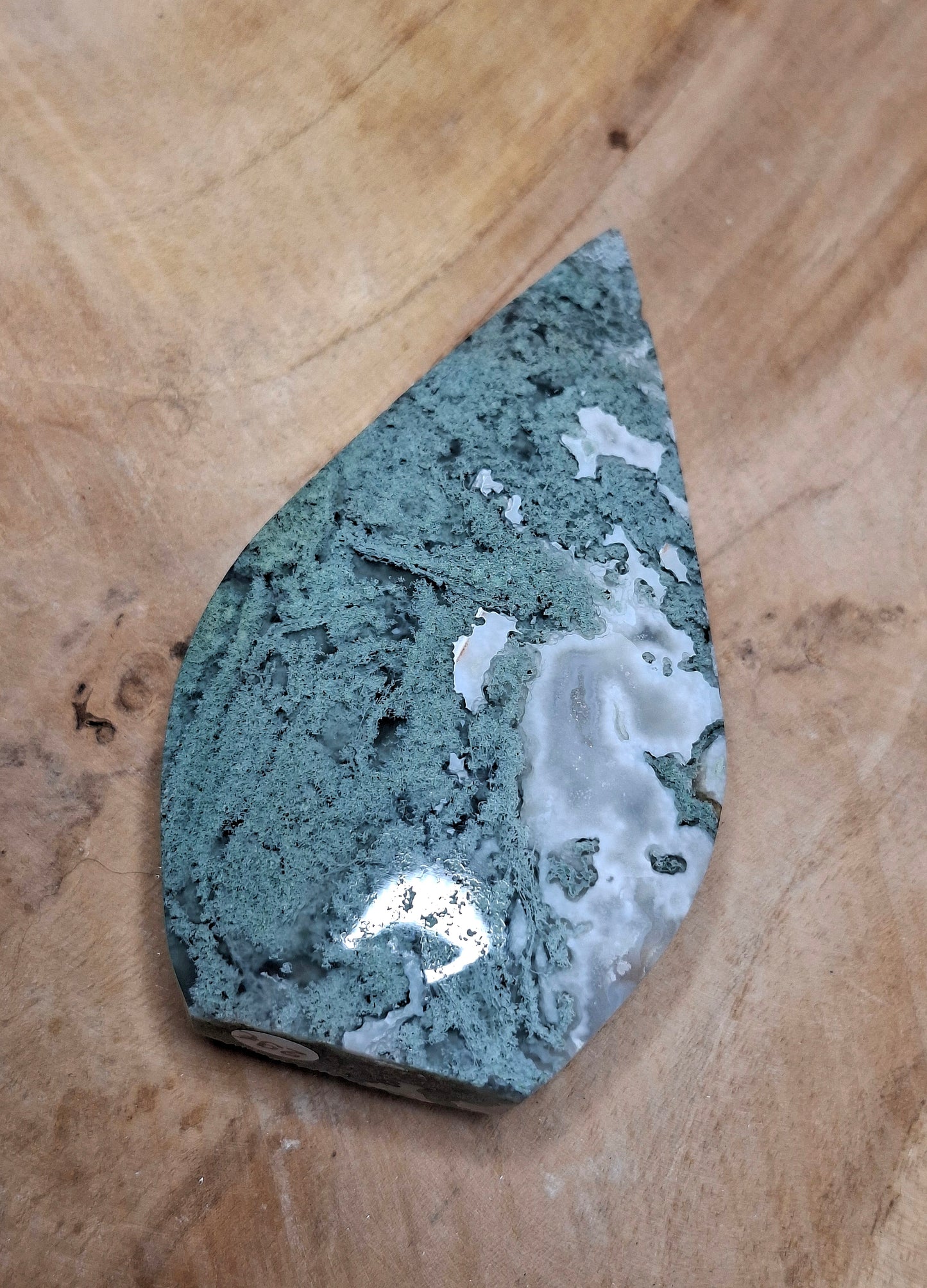 NOUVEAU - Flamme en agate mousse